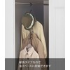 山崎実業 クローゼットハンガー ブラック 約W6×D5×H54cm スマート 7648