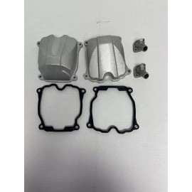Unbranded Can Am Cast Aluminum Valve Cover And Water Neck Set BRP Outlander Commander Mav