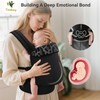 Tivellary Reversible Baby Carrier – Black Solid & Leopard Print;