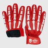 HELL PATROL RED_Stiffcon Genuine Leather Motorcycle Gloves Hell Patrol Red