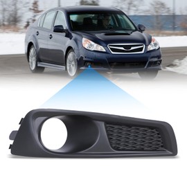 AUTOWIKI Fog Lights Cover for 2010 2011 2012 Subaru Legacy OEM Replacement Fog Lamps Bezel for 11-12 Subaru Legacy Passenger Right Side Only