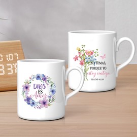 CRASHOT Bible Flower UV DTF Cup Wraps - 20 Sheet Bible Verse UV DTF Transfer Stickers, Christian UVDTF Cup Wraps for Glass, Inspirational Transfer Sticker, Religious Gifts