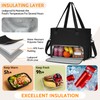 Lunch Tote Bag for Women with 15.6" Laptop Compartment, Work