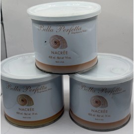 Bella Perfetta THREE - Bella Perfetta WAX 14oz NACREE - Sealed Dented Bottles