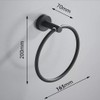 Stainless Steel Towel Ring - Bath Towel Holder Towel Ring