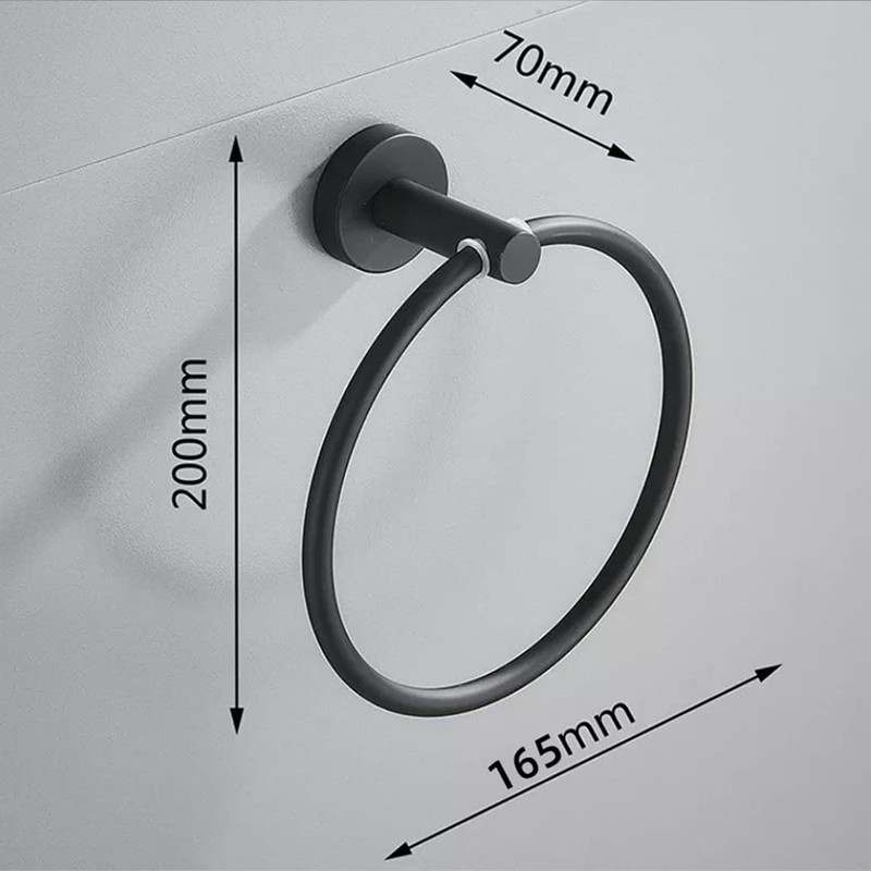 Stainless Steel Towel Ring - Bath Towel Holder Towel Ring