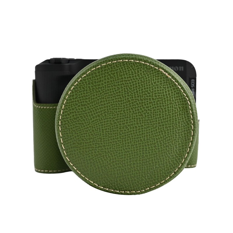 BMAOLLONGB R50 V Case, Handmade PU Leather Half Camera Case