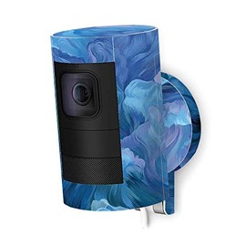 MightySkins Skin Compatible with Ring Stick Up Cam Wired - Typhoon | Protective, Durable, and Unique Vinyl Decal wrap Cover | Easy to Apply, Remove, and Change Styles | Made in The USA