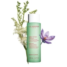Clarins Toning Lotion w/ Iris Alcohol Free Combination or Oily Skin Toner 6.8oz