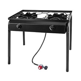 Aramco (ARAOT) Double Burner, Large, Black