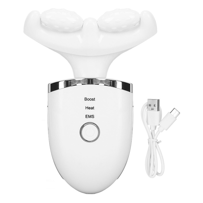 Firming Wrinkle Removal Massger for Neck Face Color LED Heating