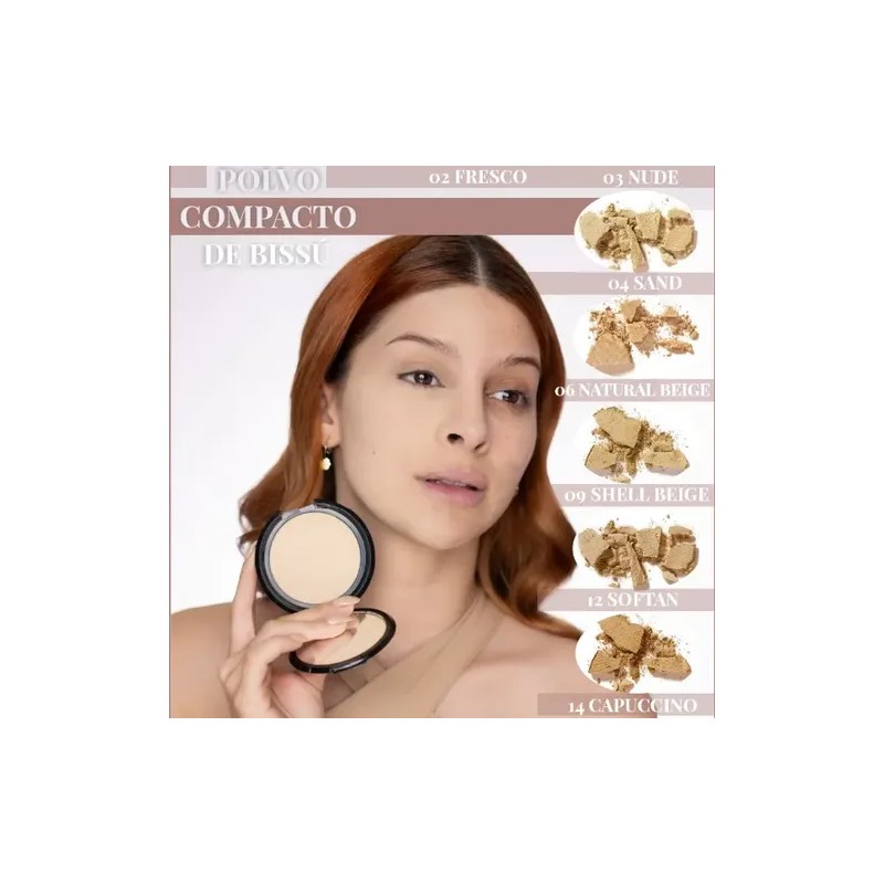 Maquillaje Polvo Compacto Bissú Original
