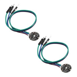 2Pcs Heart Rate Pulse Sensor Module, Heart Rate Monitoring Sensor Compatible with Arduno