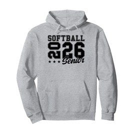 Softball Senior Night Softball Senior 2026 Graduation 59 Pullover Hoodie