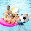 xianshi Pack of 2 Inflatable Water Balls, Toy Pool Water,