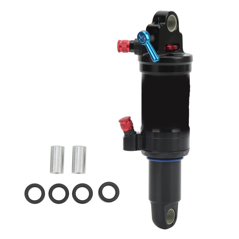Bicycle Shock Absorber Black Aluminium Alloy Cycling Rear Shock with