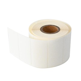 L LIKED 500 Stickers 2" x 1" White Dissolvable Food Labels for Containers -500 Labels/Roll