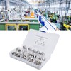 170Pcs Acorn Nuts Dome Head 304 Stainless Steel Caps Nut