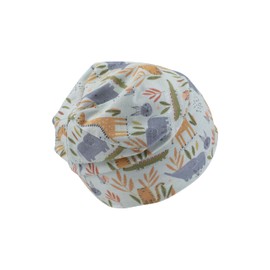 Sterntaler Beanie Safaritiere - Baby Hat Made of Flame Yarn Jersey with Allover Safari Print - Unisex UV Protection 50+ Beanie Hat - Variable - Baby and Children Transition Hat, ice green, 47