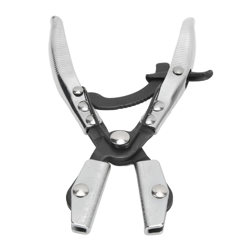 Hose Pinch Off Plier Ratcheting Jaws Swiveling Universal for Automobile