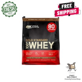 Optimum Nutrition Gold Standard Whey, Extreme Milk Chocolate, 5.64 lbs