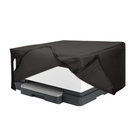 kwmobile Dust Cover Compatible with HP OfficeJet 8015e / OfficeJet 8122e - Printer Case - Fabric Protector Cover - Dark Grey