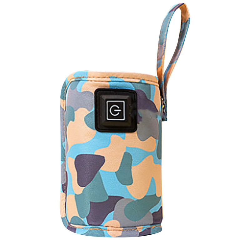 USB Milk Bottle Warmer Bag Size Temperature Adjustable Portable Feeding