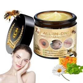 Bienengift Komplettcreme, Bienengift All-in-One Hautreparaturcreme, Professionelle Bienengift-Hautbehandlungscreme, Bienengift Hautregenerations Creme, Bienengift Creme, für alle Hauttypen (1Stück)