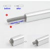 Qrity 2pcs Magnetic Push Latches Push Touch Latch Push Open