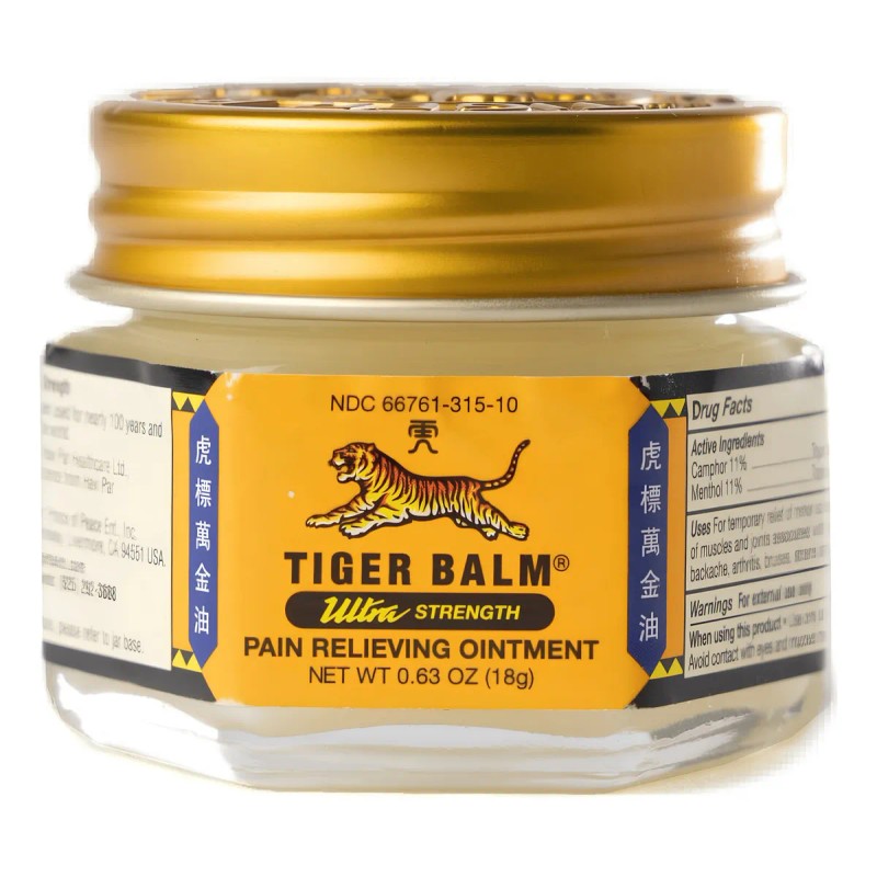 Pomada Tiger Balm Ultra Strength 18g Extra Fuerte - Imp