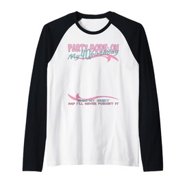 It's My 40th Birthday Women and Girl Sign My Shirt Bday Raglan Baseball Tee