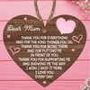 Wooden Heart Plaque Gift for Mum - Heartfelt Gift For