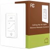 53T Ceiling Fan Wall Remote Control 4DIP Switch for Harbor