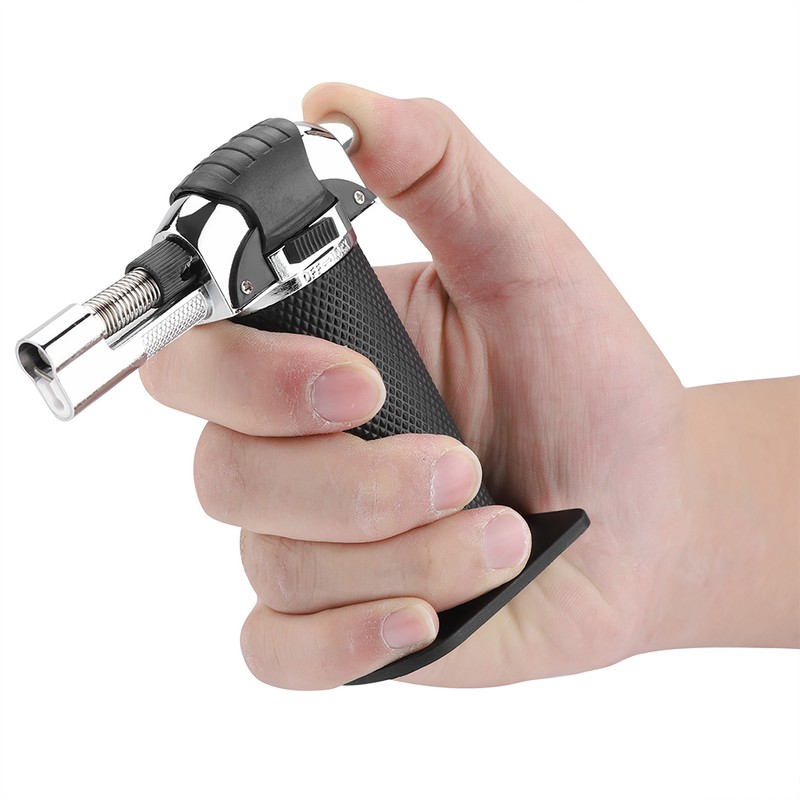 Portable Windproof Gas Butane Lighter Flame Gun Burner Fire Starter