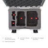 Nanuk 909 Waterproof Hard Case with Custom Insert for DJI