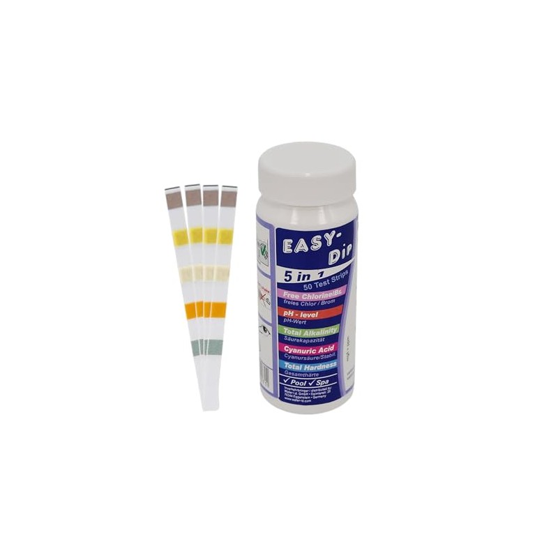 HAF® Test Strips 5 in 1 for Pool & Spa