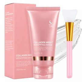 Collagen Night Wrapping Mask, Peel Off Face Mask Hydrating & Firming Skin