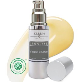 Kleem Organics Anti-Aging Hautpflege Set C Vitamin C Serum & Retinol Creme C Reduziert Falten & Pigmentflecken C Strafft die Haut C F1r strahlenden Teint C 2-teiliges Gesichtspflege Set