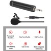 LiebeWH Lavalier Microphone, Lapel Saxophone, Wired Professional Musical Instrument Accessories