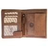 FLW-Wild Genuine Leather Wallet Without Fabric Lining (made just from
