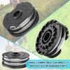 MUFUSHAN Pack of 4 thread spool suitable for Parkside cordless