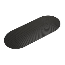Shark HD100SANM Non-Slip Silicone Mat for Shark HyperAIR Hair Dryer to Protect Countertops, Slate