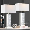 PARTPHONER Modern Mirror Table Lamp Set of 2 - Touch