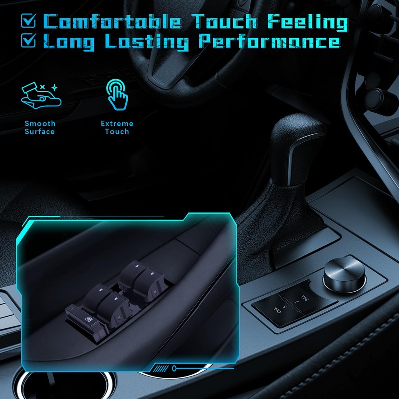 PUENGSI Driver Side Master Power Window Switch for GMC Acadia