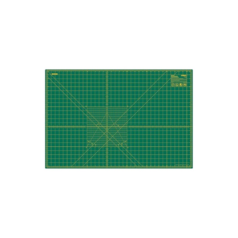 OLFA Double-Sided Self-Healing Rotary Mat 24""X36""-Green, RM-MG-01