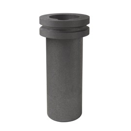 30 oz 1 Kg Electro-Melt Kerr Compatible Furnace Graphite Crucible w/Groove for Precious Metal Casting Refining Gold Melting