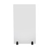 Unbranded 30 x 18 in Clamp-on Desk Privacy Panels Acrylic