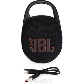 JBL Clip 5 Portable Waterproof Bluetooth Speaker - Black