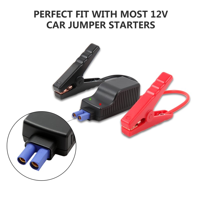 Smart Jumper Clamp Automotive Jump Starter Booster Clamp Cables, Replacement