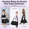 Yoga Maleta Deportiva Bolsa de Deporte Gym con Compartimento para